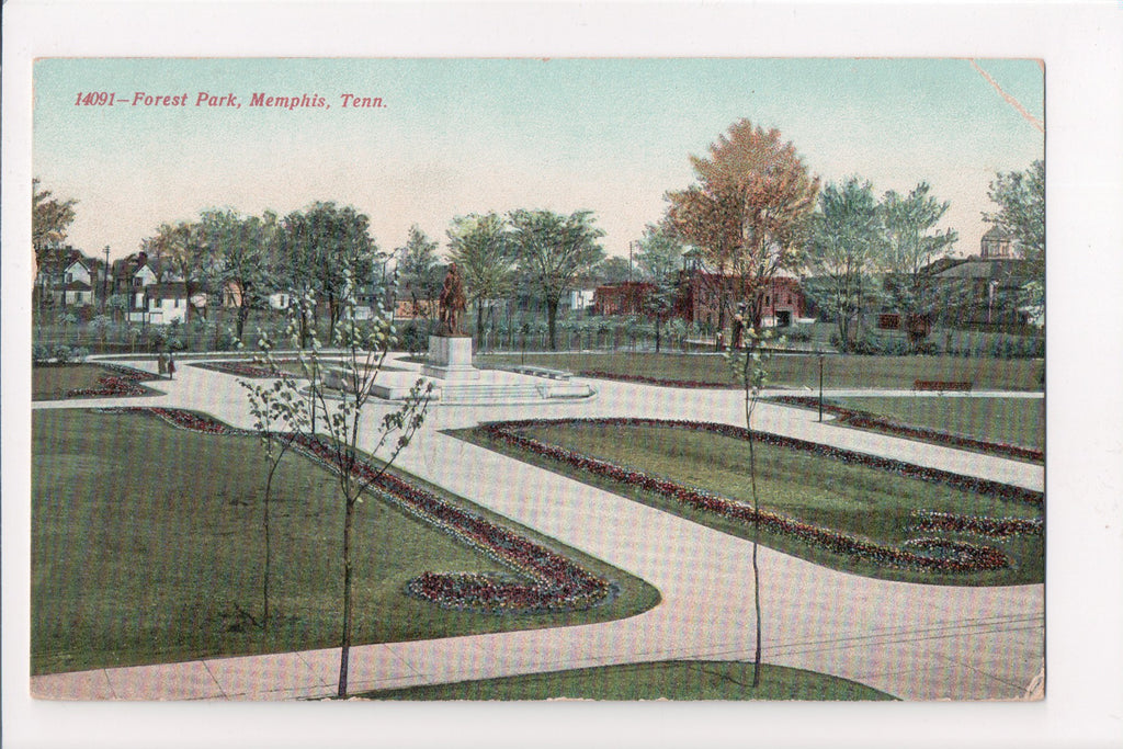 TN, Memphis - Forest Park postcard - SL2698