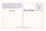 TN, Nashville - Fort Hashborough, @1959 vintage postcard - B17247