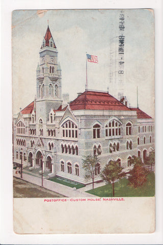 TN, Nashville - Custom House, Post Office postcard - G06077