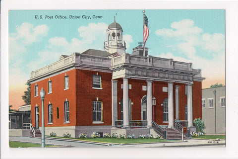 TN, Union City - U S Post Office postcard - w03761