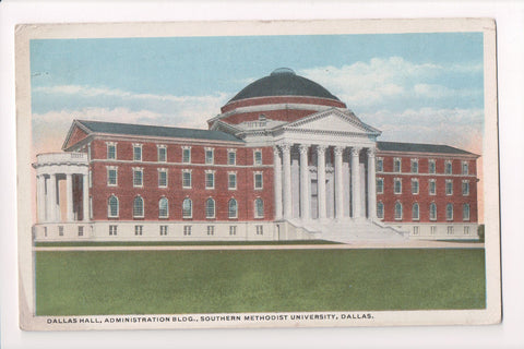 TX, Dallas - Southern Methodist University, Dallas Hall - CP0260