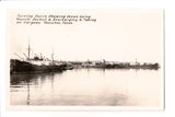 TX, HOUSTON - Turning Basin, Dock - Real Photo Postcard - C17736