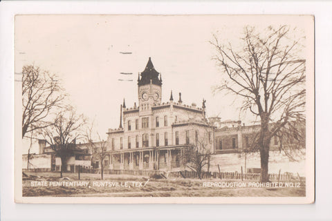 TX, Huntsville - State Penitentiary - Real Photo Postcard RPPC - 800310