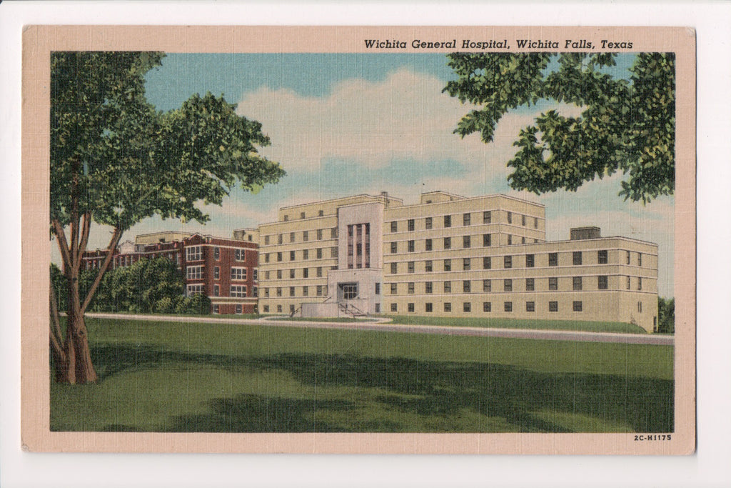 TX, Wichita Falls - Wichita General Hospital postcard - 500790