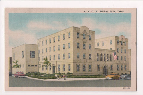 TX, Wichita Falls - Y M C A building postcard - D08249
