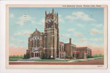 TX, Wichita Falls - First Methodist Church - @1945 postcard - MB0908