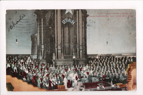 UT, Salt Lake City - Great Organ and Choir, Mormon Tabernacle - C17623