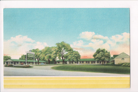 VA, Bristol - Evergreen Motor Court, Wythe Spec Co postcard - w02966