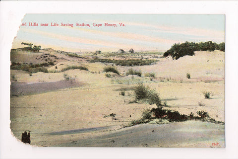 VA, Cape Henry - Sand Hills - I Stern postcard - z17023 **DAMAGED / AS IS**
