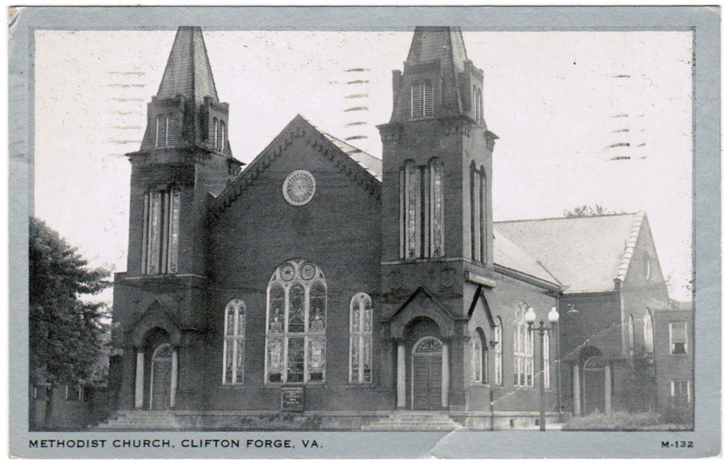 VA, Clifton Forge - Methodist Church postcard - w00951