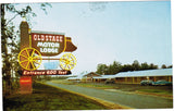 VA, Colonial Heights - Old Stage Motor Lodge, wagon sign - VA0034