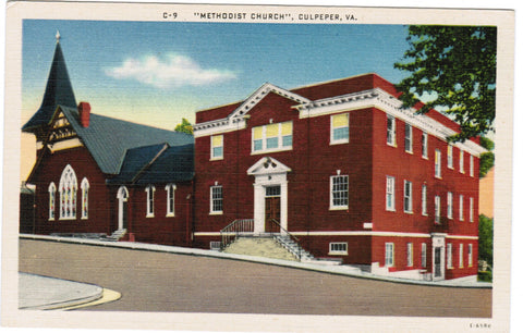 VA, Culpeper - Methodist Church postcard - VA0052