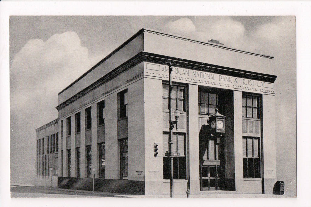 VA, Danville - American National Bank and Trust Co postcard - B17190