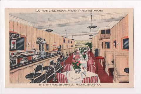 VA, Fredericksburg - Southern Grill Restaurant(Digital copy ONLY) - F09093
