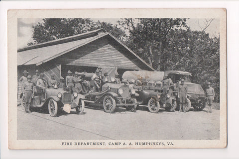 VA, Humphreys - Fire Department, Camp A A - Firemen, fire trucks - 606158