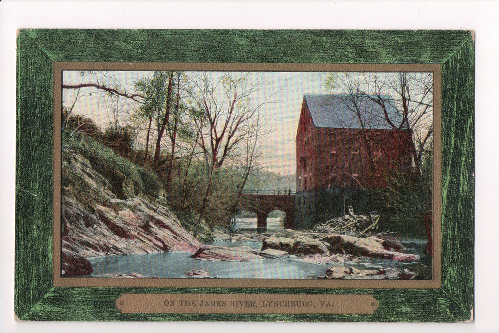 VA, Lynchburg - on the James River, postcard - S01491