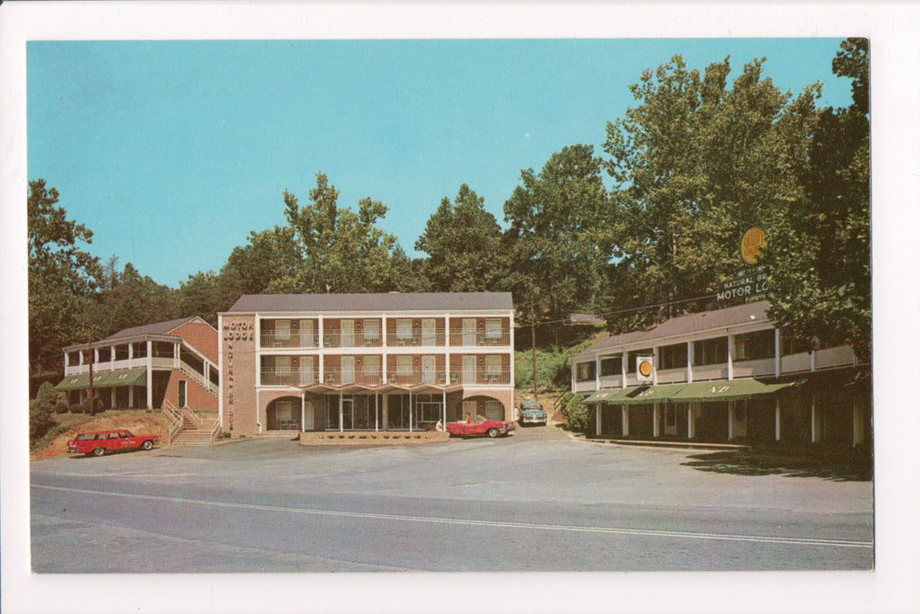 VA, NATURAL BRIDGE - Motor Lodge Office Bldg, Vintage postcard - w02927