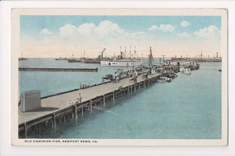 VA, Newport News - Old Dominion Pier, Old Dominion Land Co bldg - J03329