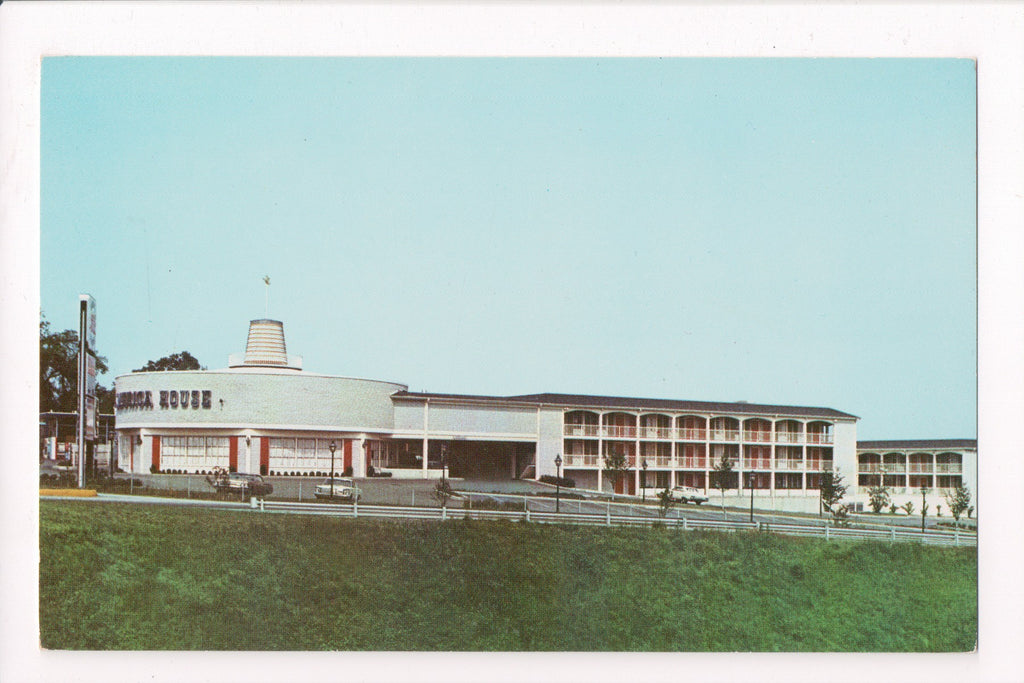 VA, Petersburg - America House Motor Inn, Restaurant postcard - B08009