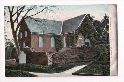 VA, Petersburg - Old Blandford Church postcard - A17051