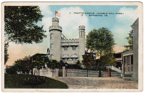 VA, Richmond - Pratts Castle, Gamble Hill Park - A07028