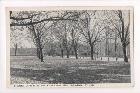 VA, Schoolfield - Dan River Cotton Mills, Grounds near - B17187