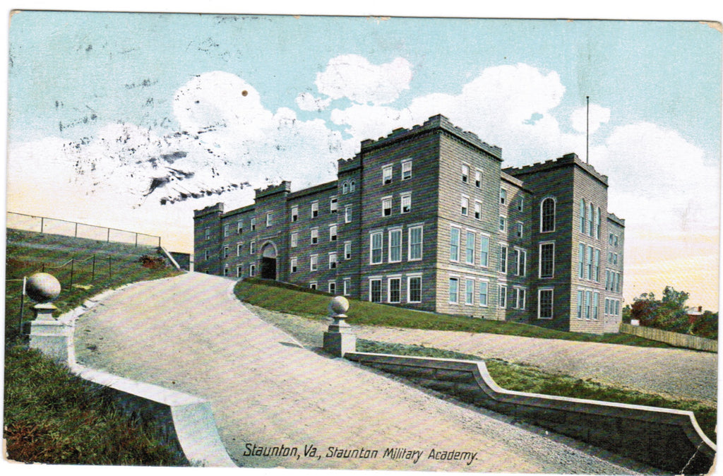 VA, Staunton - Military Academy postcard - C06305