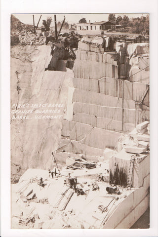 VT, BARRE - Piries Select Barre Granite Quarries - RPPC - A10128