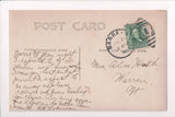 VT, BARRE - Burns Monument closeup - RPPC - S01451