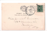 VT, Brattleboro - Universalist Church - @1906 postcard - w03068