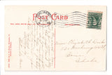 pm FLAG KILLER - VT, Burlington - 1908 cancel - C17721