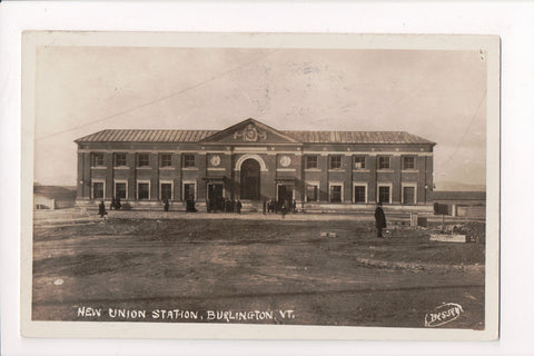 VT, BURLINGTON - Union Station (New) - Bessey RPPC - A10050
