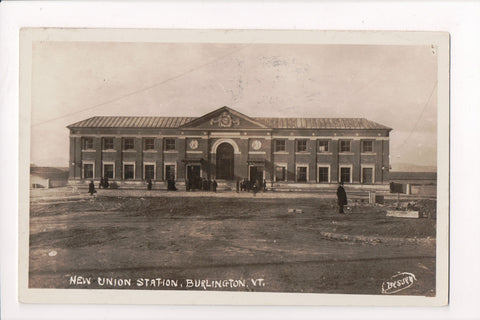 VT, Burlington - Union Station (New) - Bessey RPPC - A10050