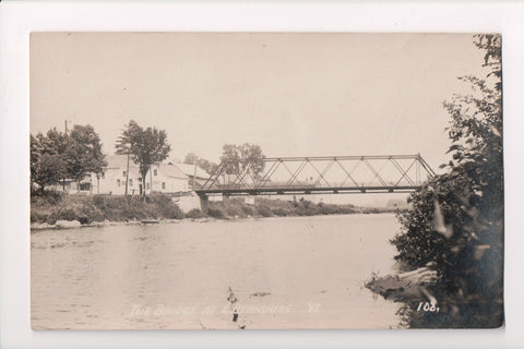 VT, EAST BERKSHIRE - Steel Bridge (ONLY Digital Copy Avail) - 800386