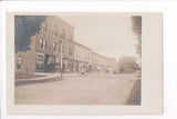 VT, ENOSBURG FALLS - Main Street - Bank, H F Reed RPPC - D08026