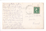 VT, ENOSBURG FALLS - New concrete bridge, buildings - RPPC - A12278