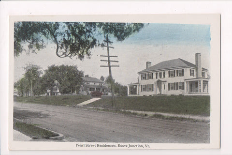 VT, ESSEX JUNCTION  - Pearl Street Residences, vintage postcard - JJ0653