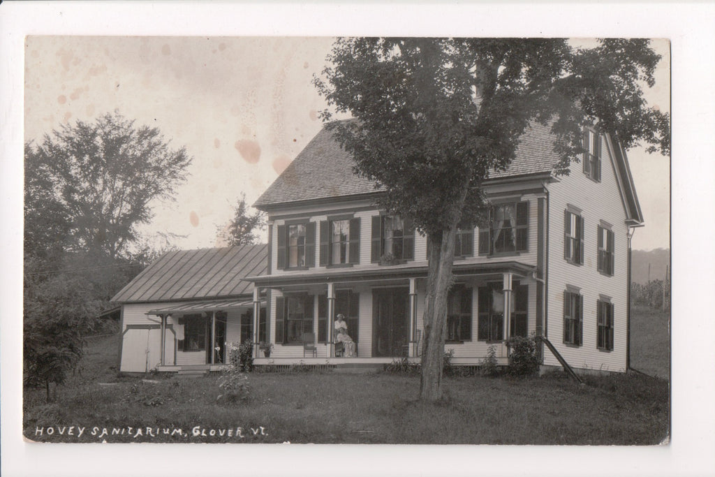 VT, GLOVER - Hovey Sanitarium, nurse, patient (ONLY Digital Copy Avail) - A10073