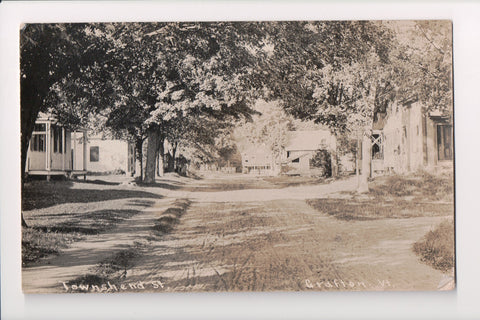 VT, Grafton - Townshend St - RPPC - B06696