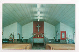 VT, Hinesburg - St Jude the Apostle Church interior @1965 - WV0017