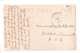 VT, JEFFERSONVILLE - Stone Monument, Memorial Rock - RPPC - T00055