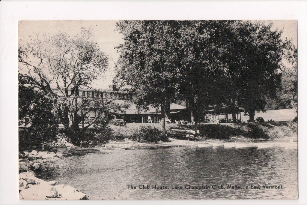 VT, MALLETTS BAY- Lake Champlain Club House (ONLY Digital Copy Avail) - R01060