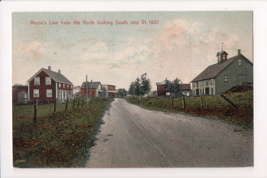 VT, MORSES LINE - looking into VT 1907 - C17455