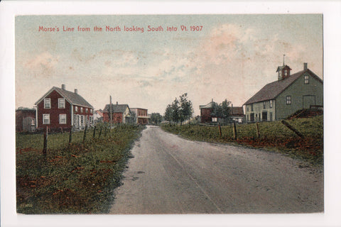 VT, MORSES LINE - looking into VT 1907 - C17455