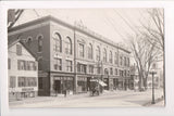 VT, Springfield - Bank bldg, PO, AJ Armstrong - RPPC - A10051