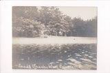 VT, WEST SWANTON - Sandy Beach - RPPC - B11435