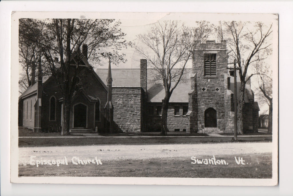 VT, SWANTON - Episcopal Church - RPPC - A10069