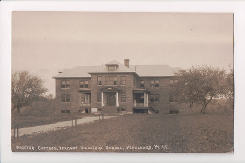 VT, VERGENNES - Proctor Cottage, VT Industrial School RPPC - 500878