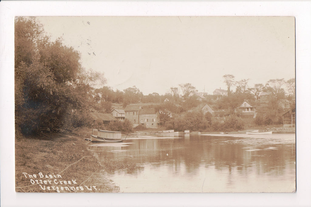 VT, VERGENNES - Otter Creek Basin, houses (ONLY Digital Copy Avail) - B06094