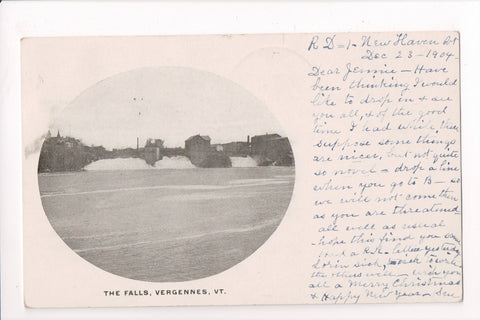 VT, VERGENNES - The Falls from about 1904 - K06054